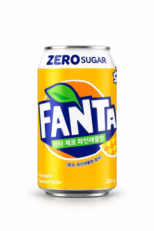 Fanta Pineapple Zero (Korea)