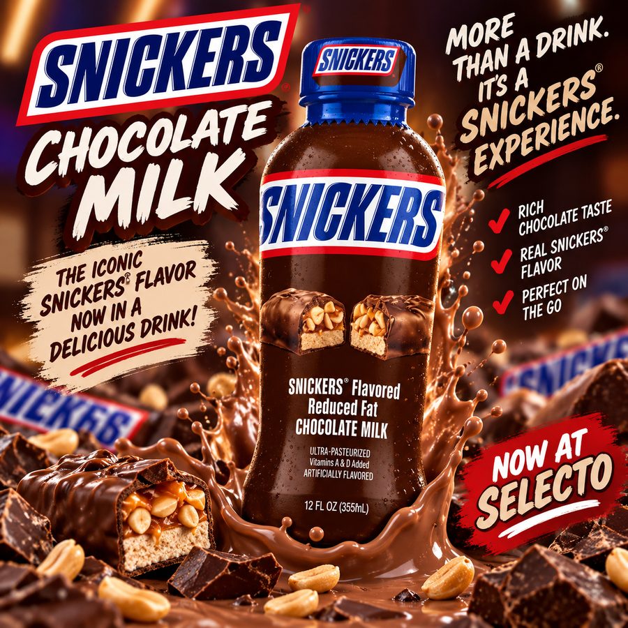 Snickers Chocolate Milk
